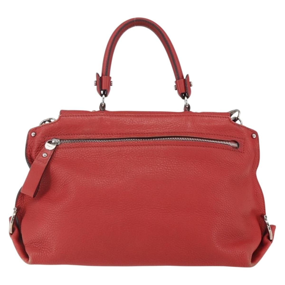 Salvatore Ferragamo Salvatore Ferragamo Sofia Satchel Grainy Leather Size ONE SIZE - 2 Thumbnail