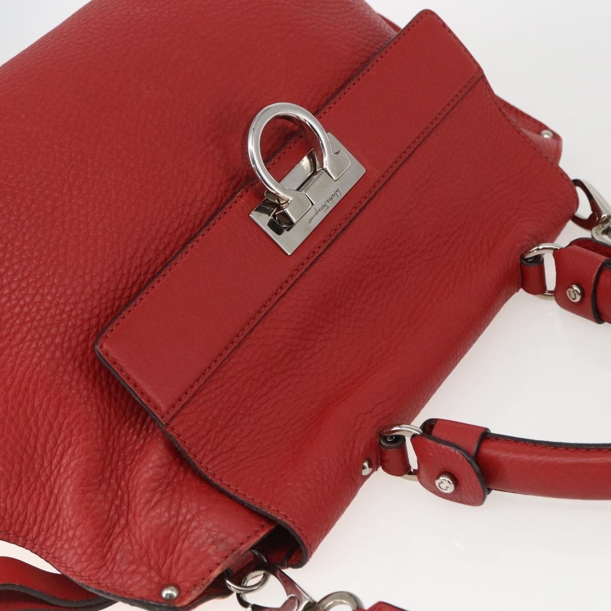 Salvatore Ferragamo Salvatore Ferragamo Sofia Satchel Grainy Leather Size ONE SIZE - 15 Thumbnail