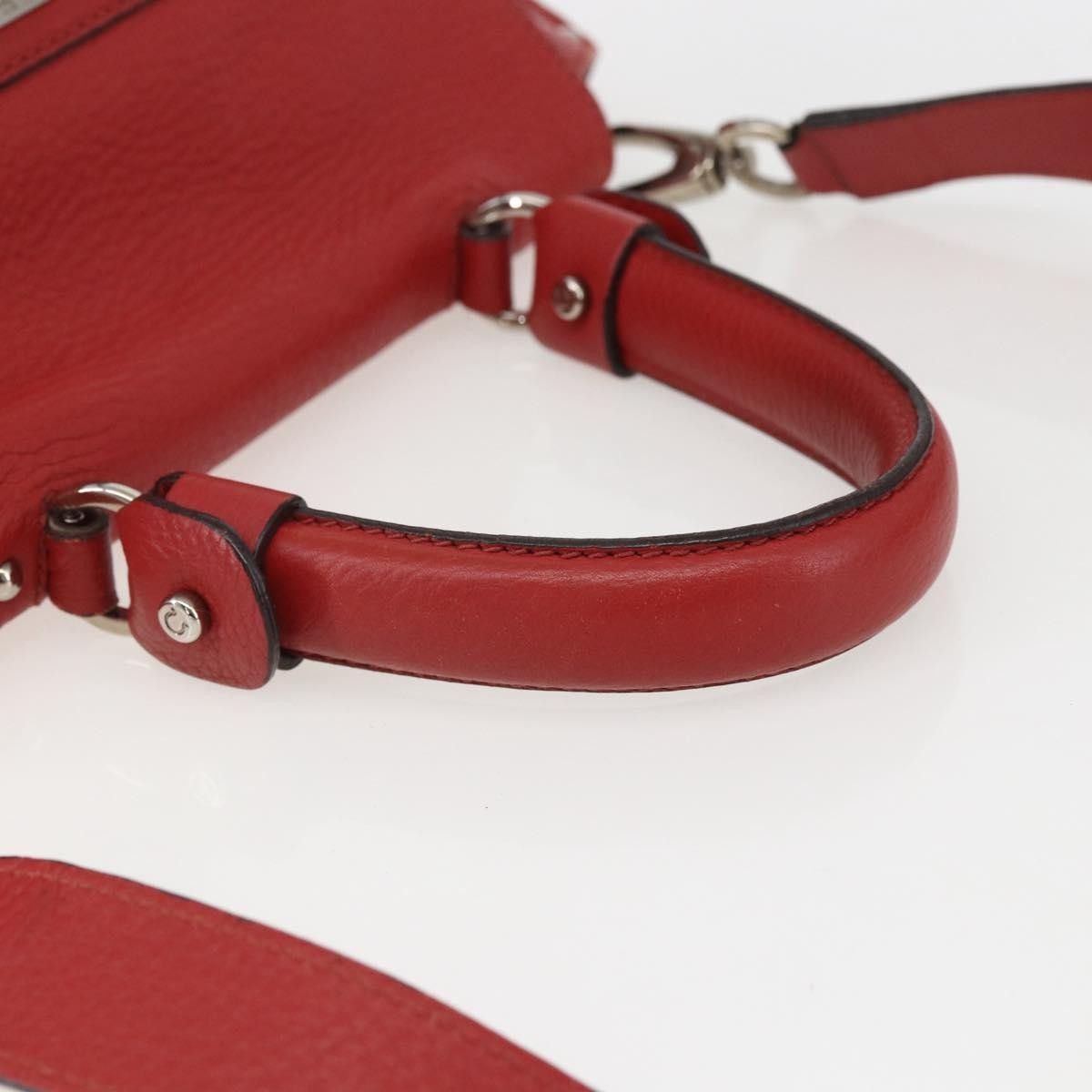 Salvatore Ferragamo Salvatore Ferragamo Sofia Satchel Grainy Leather Size ONE SIZE - 8 Thumbnail