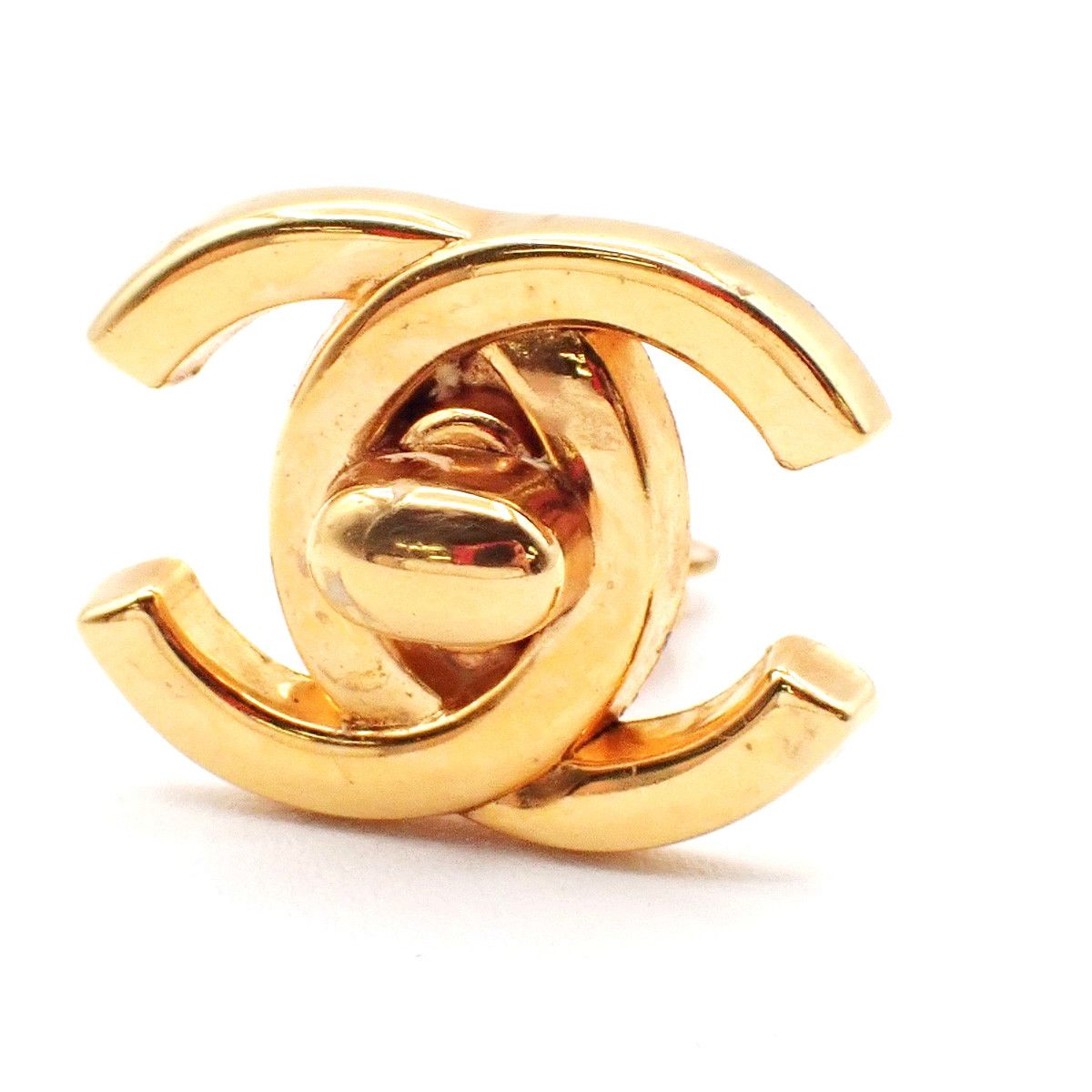 Chanel Chanel CC Turnlock Clip-On Earrings Metal Size ONE SIZE - 6 Thumbnail