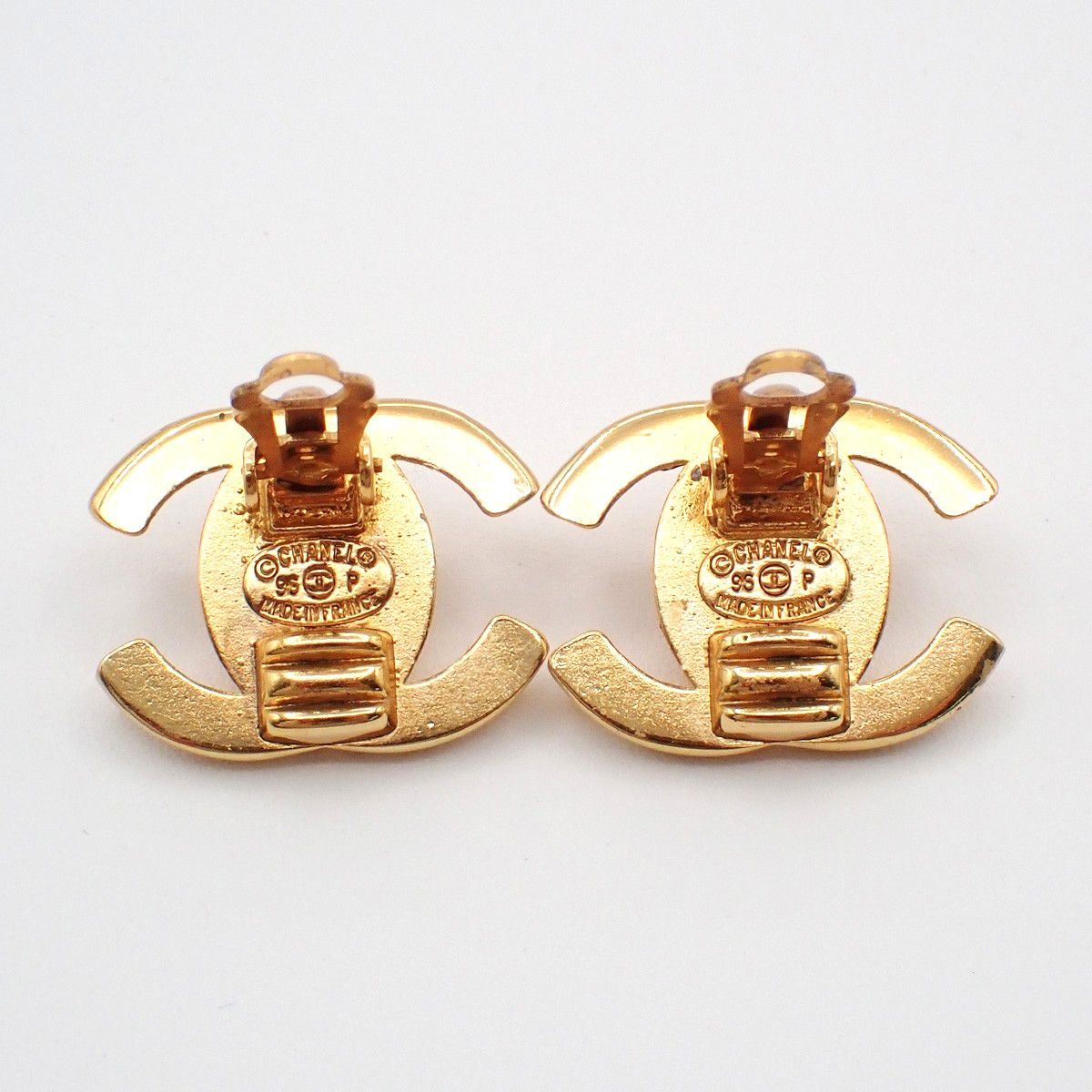 Chanel Chanel CC Turnlock Clip-On Earrings Metal Size ONE SIZE - 2 Thumbnail