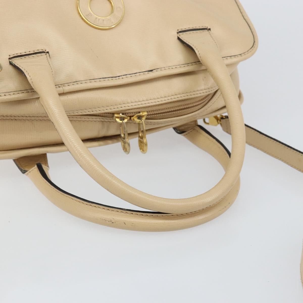 Celine Celine Circle Logo Handbag Leather Size ONE SIZE - 7 Thumbnail