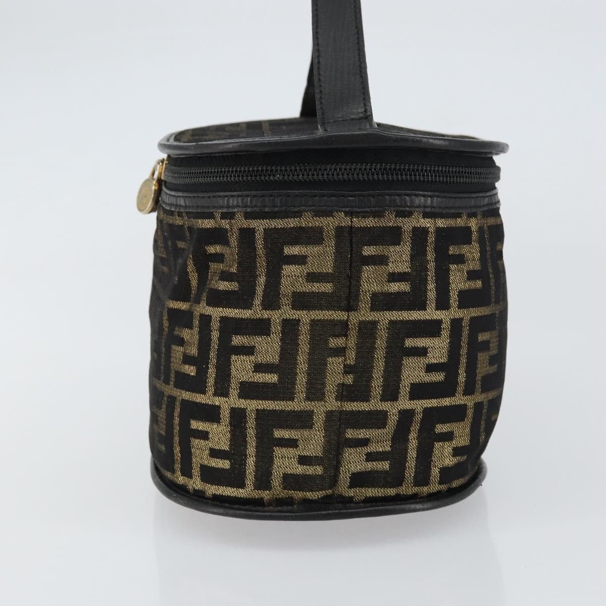 Fendi Fendi Vintage Vanity Case Zucca Canvas Size ONE SIZE - 4 Thumbnail