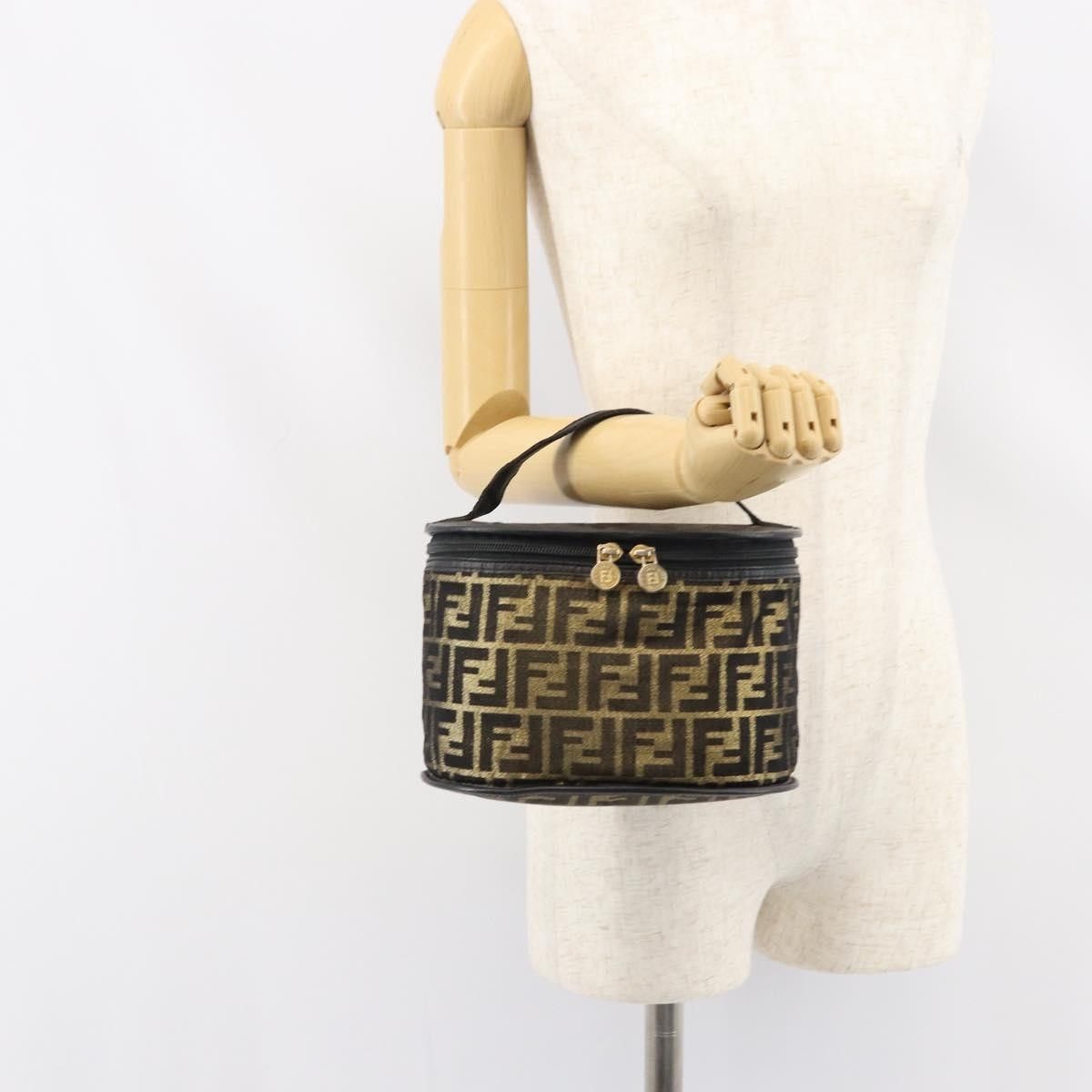 Fendi Fendi Vintage Vanity Case Zucca Canvas Size ONE SIZE - 14 Thumbnail