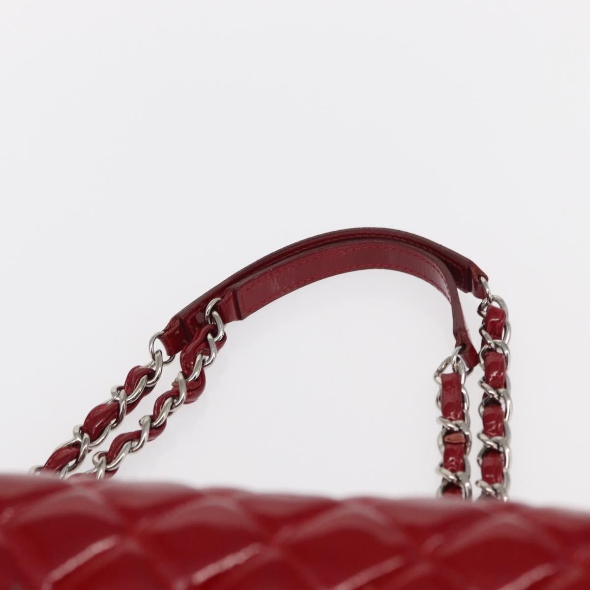 Chanel Chanel Just Mademoiselle Bag Quilted Patent Size ONE SIZE - 18 Thumbnail
