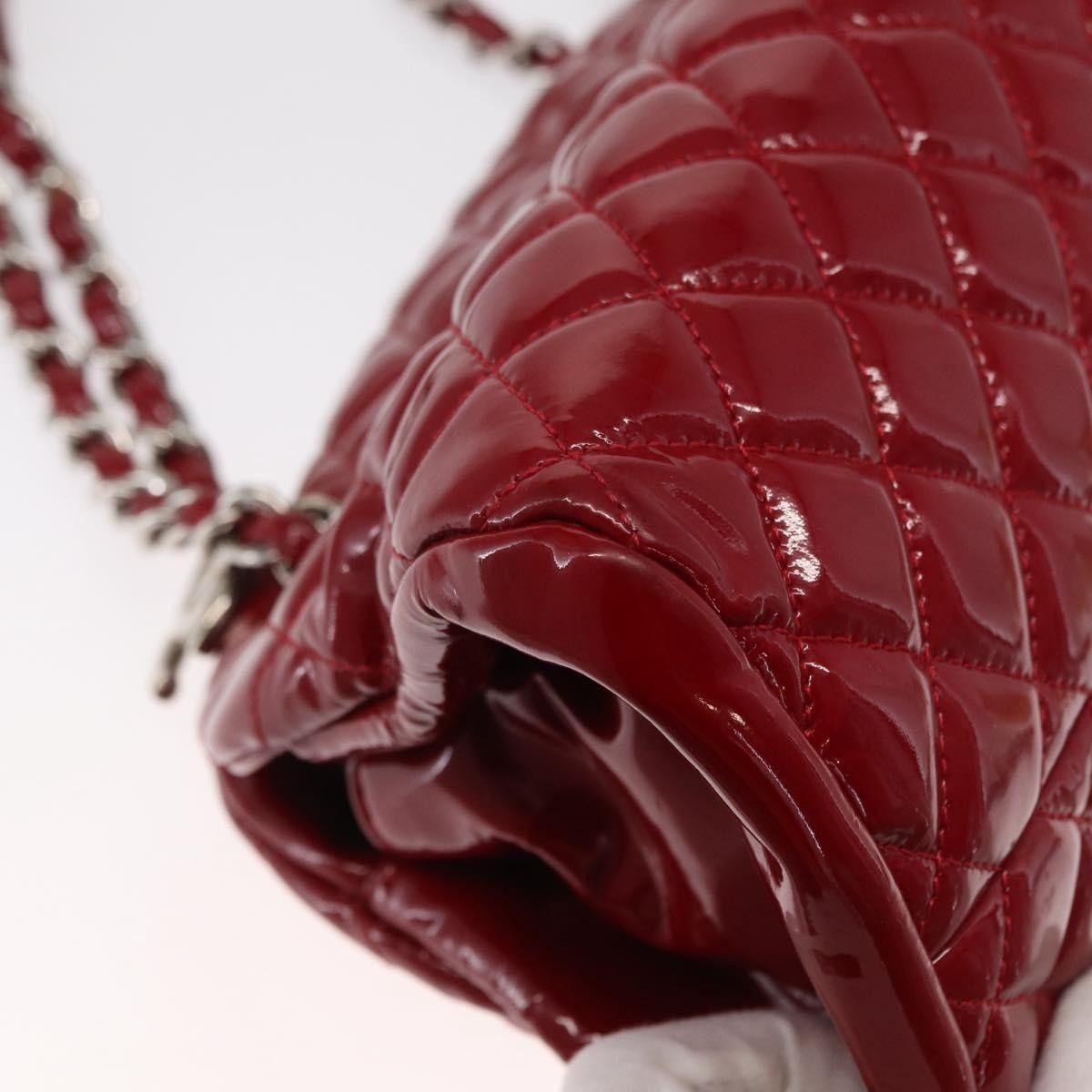 Chanel Chanel Just Mademoiselle Bag Quilted Patent Size ONE SIZE - 11 Thumbnail