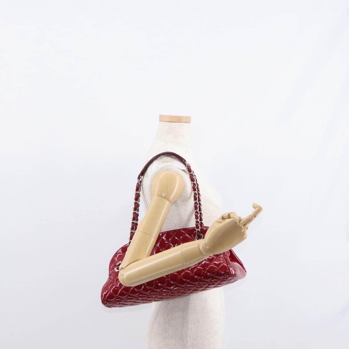 Chanel Chanel Just Mademoiselle Bag Quilted Patent Size ONE SIZE - 14 Thumbnail