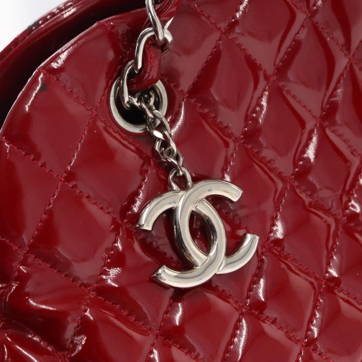 Chanel Chanel Just Mademoiselle Bag Quilted Patent Size ONE SIZE - 13 Thumbnail