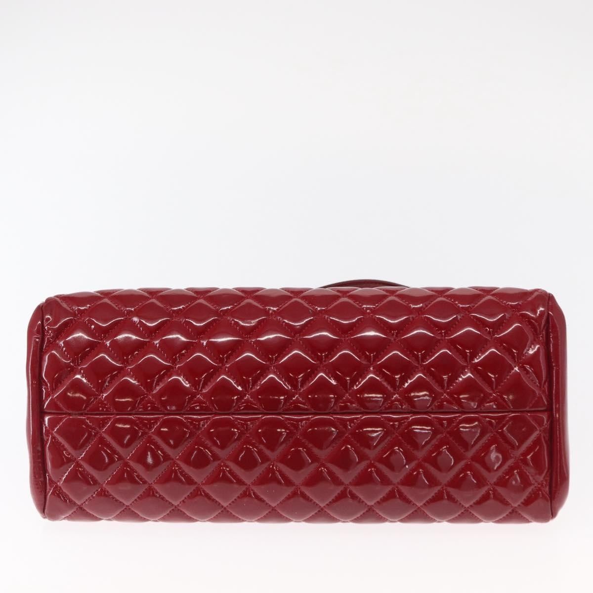 Chanel Chanel Just Mademoiselle Bag Quilted Patent Size ONE SIZE - 16 Thumbnail