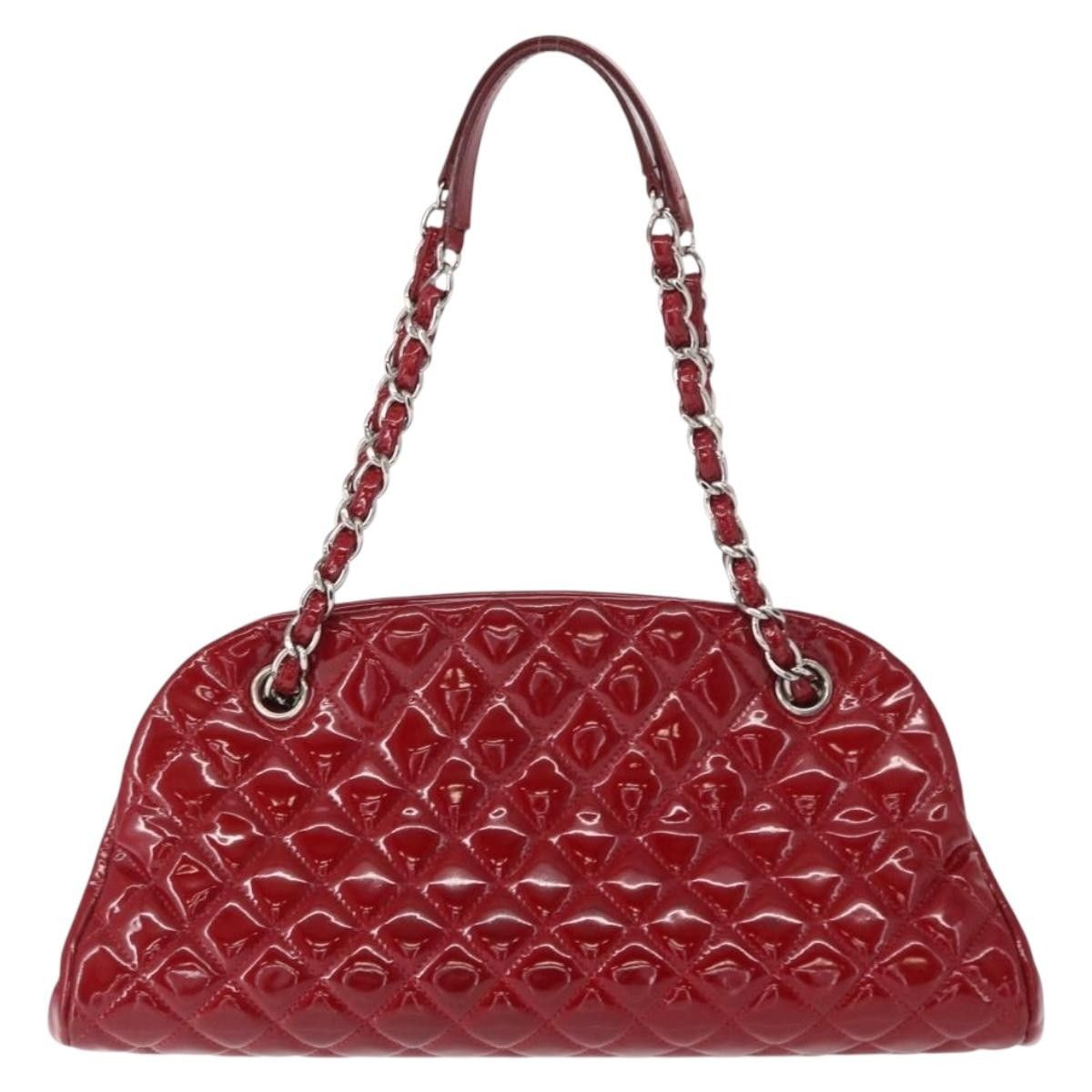 Chanel Chanel Just Mademoiselle Bag Quilted Patent Size ONE SIZE - 2 Thumbnail