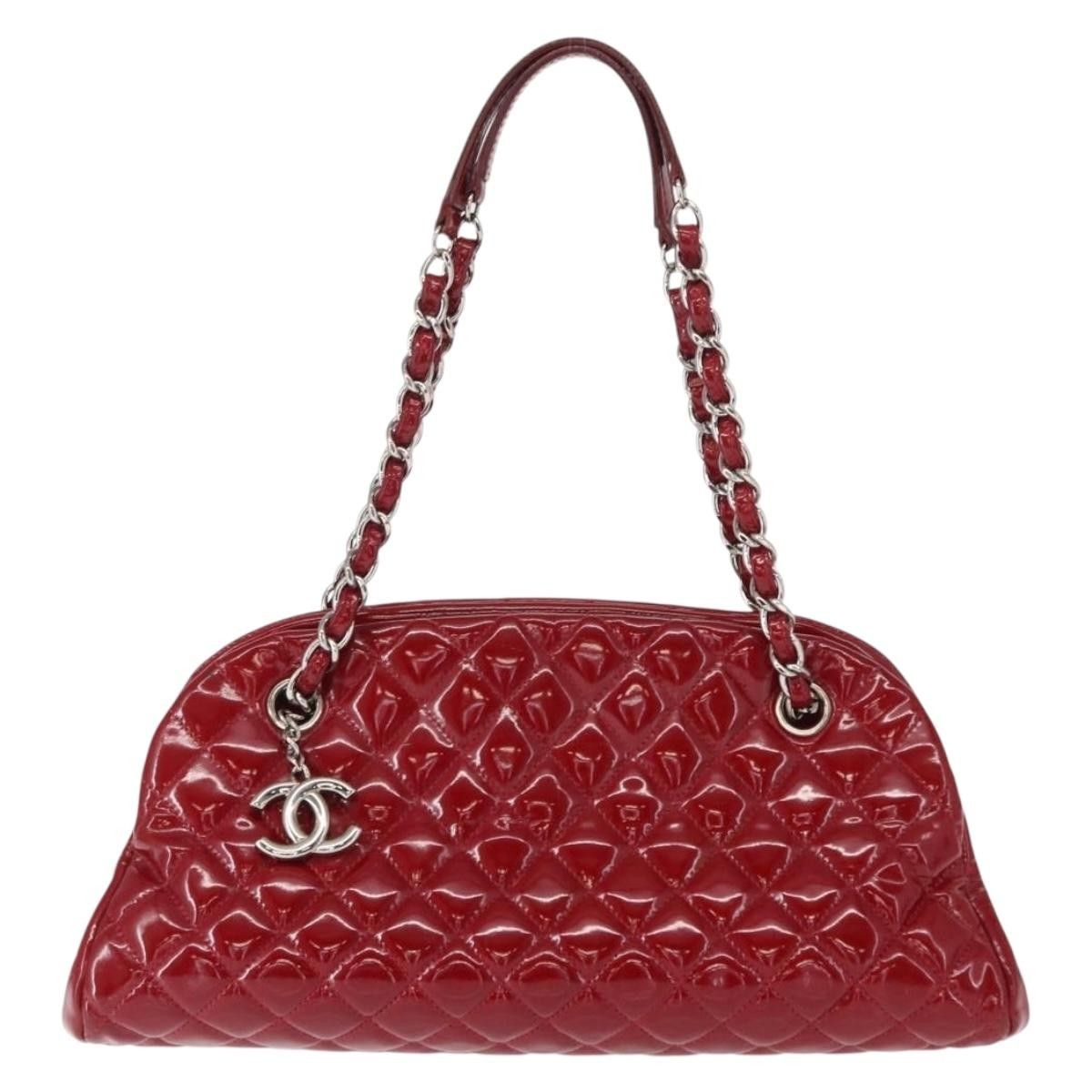 Chanel Chanel Just Mademoiselle Bag Quilted Patent Size ONE SIZE - 19 Thumbnail