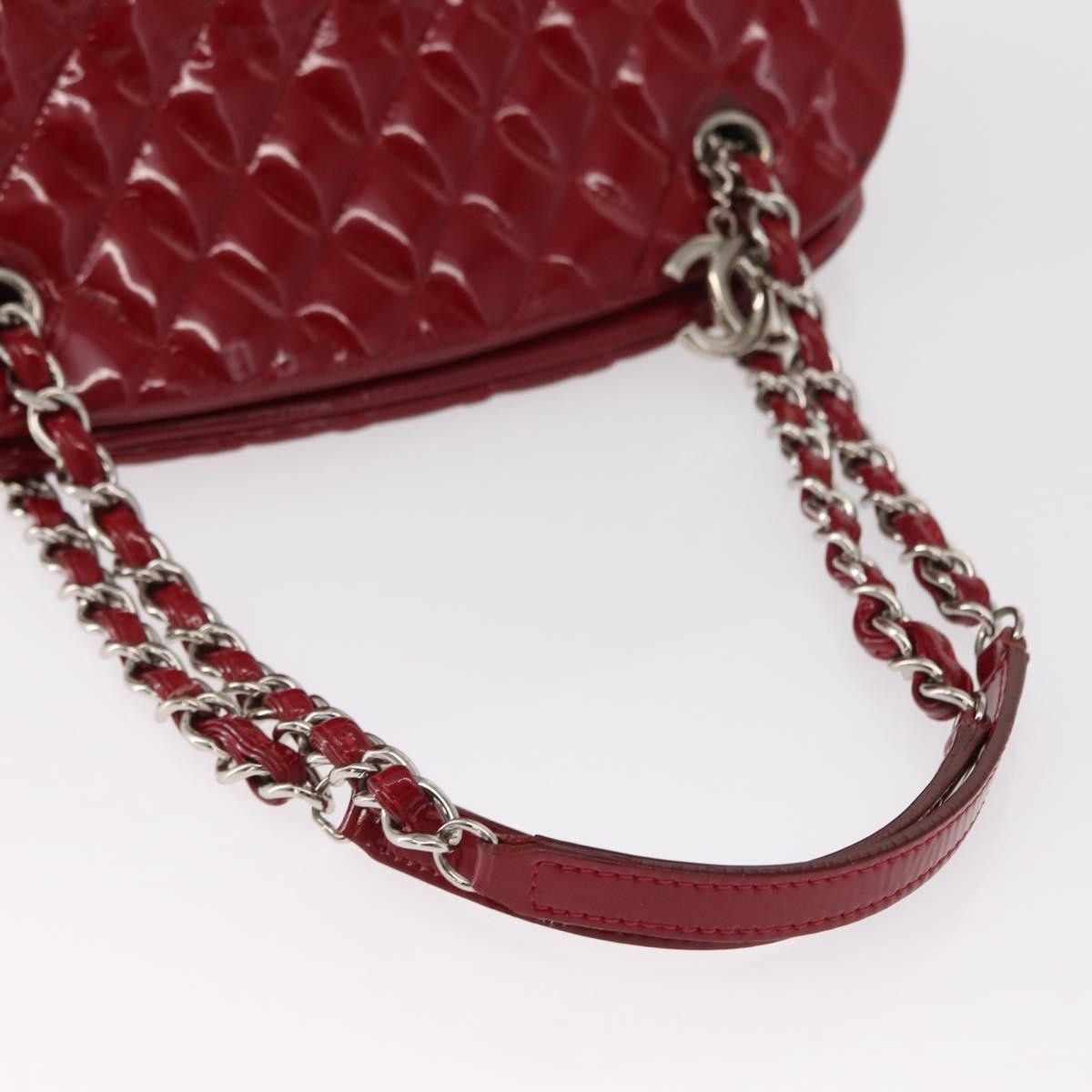 Chanel Chanel Just Mademoiselle Bag Quilted Patent Size ONE SIZE - 8 Thumbnail