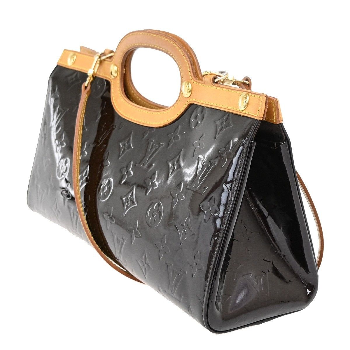 Louis Vuitton Louis Vuitton Roxbury Drive Handbag Monogram Vernis Size ONE SIZE - 3 Thumbnail