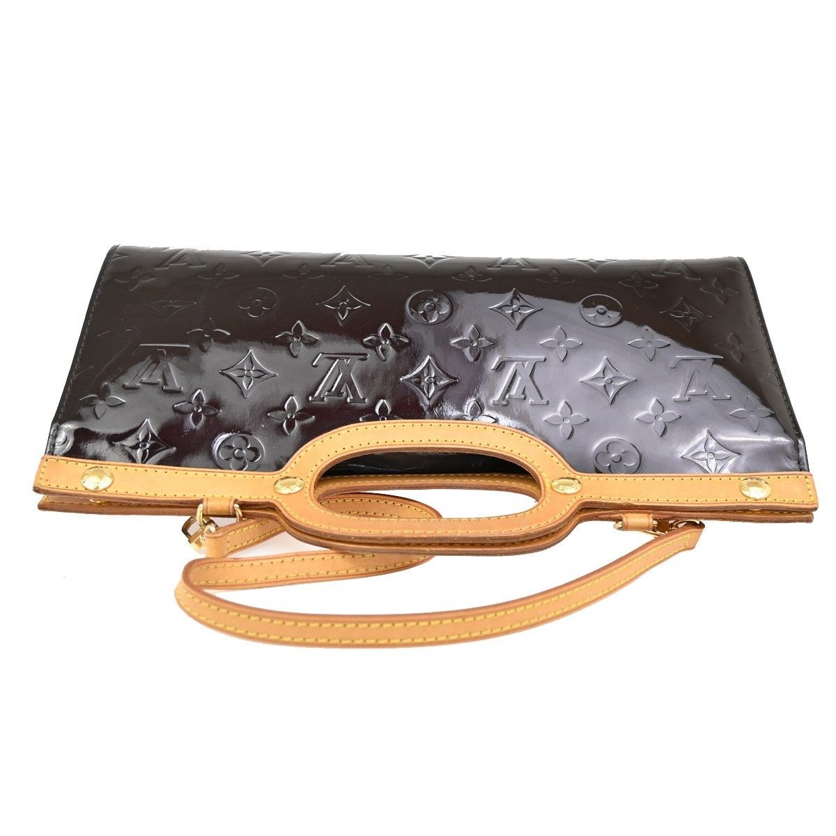 Louis Vuitton Louis Vuitton Roxbury Drive Handbag Monogram Vernis Size ONE SIZE - 8 Thumbnail