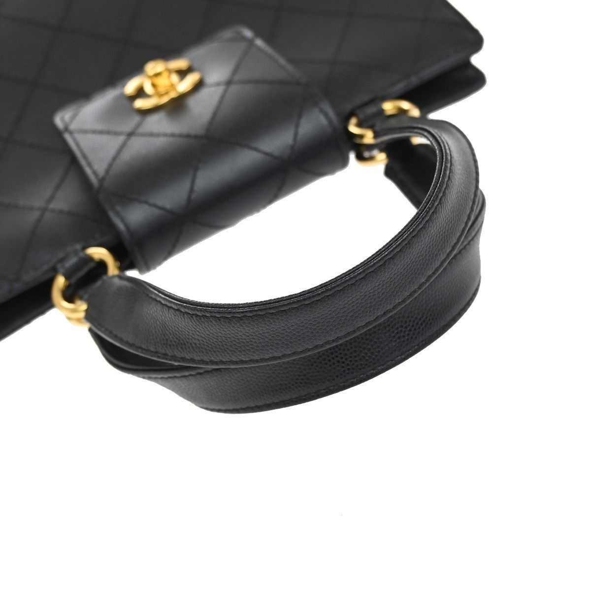 Chanel Chanel Vintage Tote Leather Size ONE SIZE - 15 Thumbnail