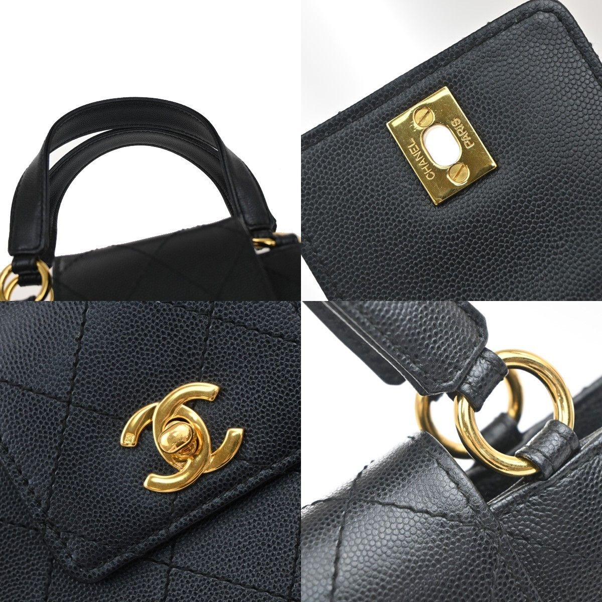 Chanel Chanel Vintage Tote Leather Size ONE SIZE - 10 Thumbnail