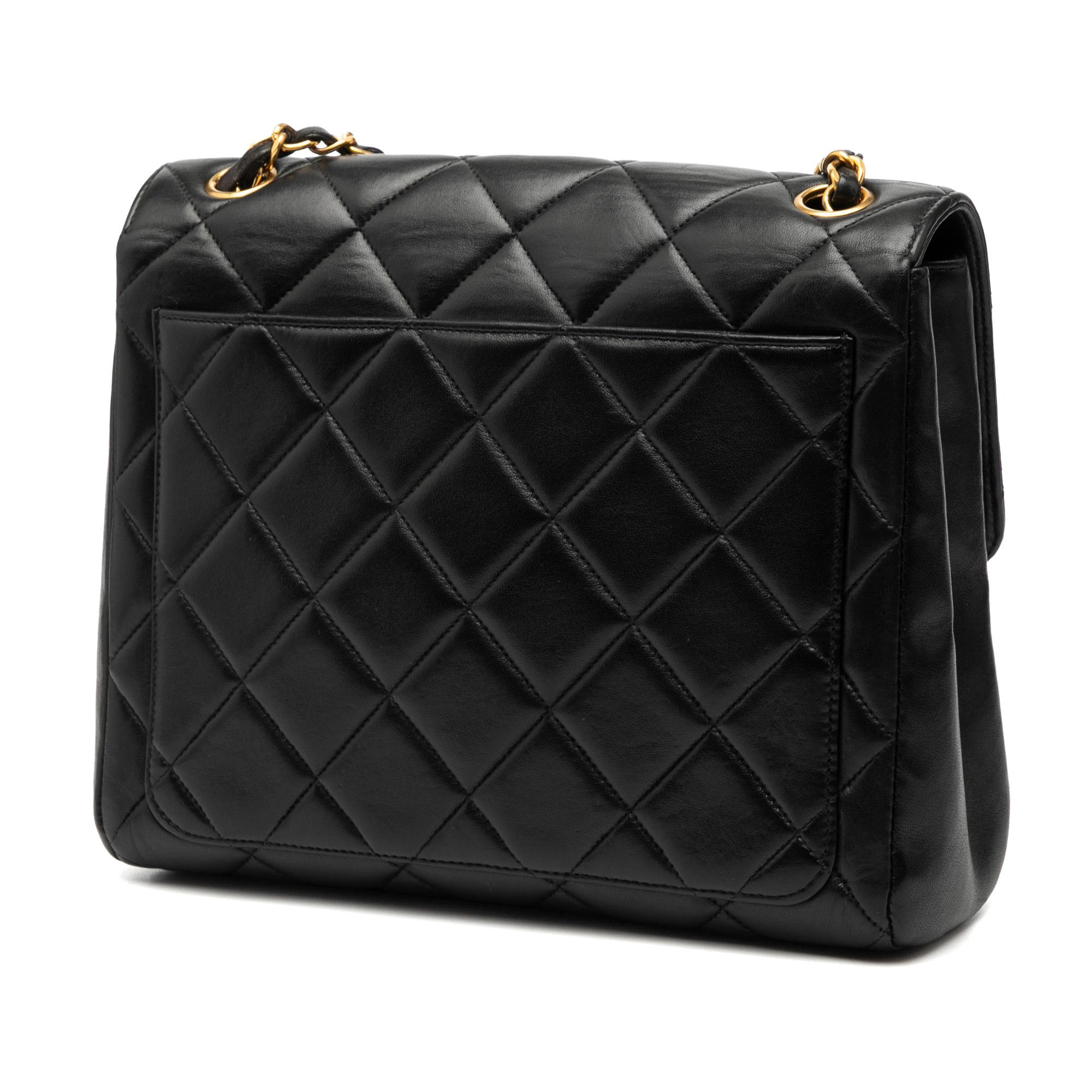 Chanel Chanel Small Square Lambskin Straight Single Flap Size ONE SIZE - 2 Thumbnail