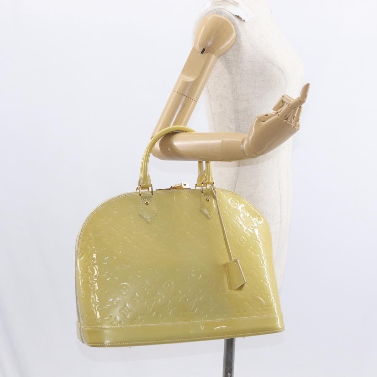 Louis Vuitton Louis Vuitton Alma Handbag Monogram Vernis Size ONE SIZE - 15 Thumbnail