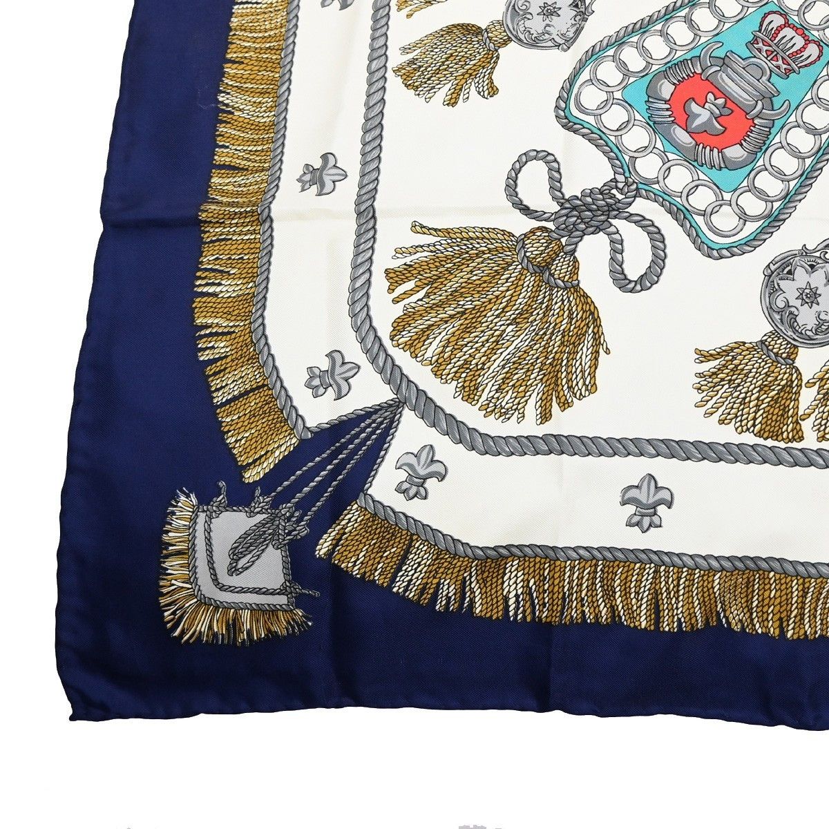 Hermes Hermes Carré 90 Silk multicolor Size ONE SIZE - 4 Thumbnail
