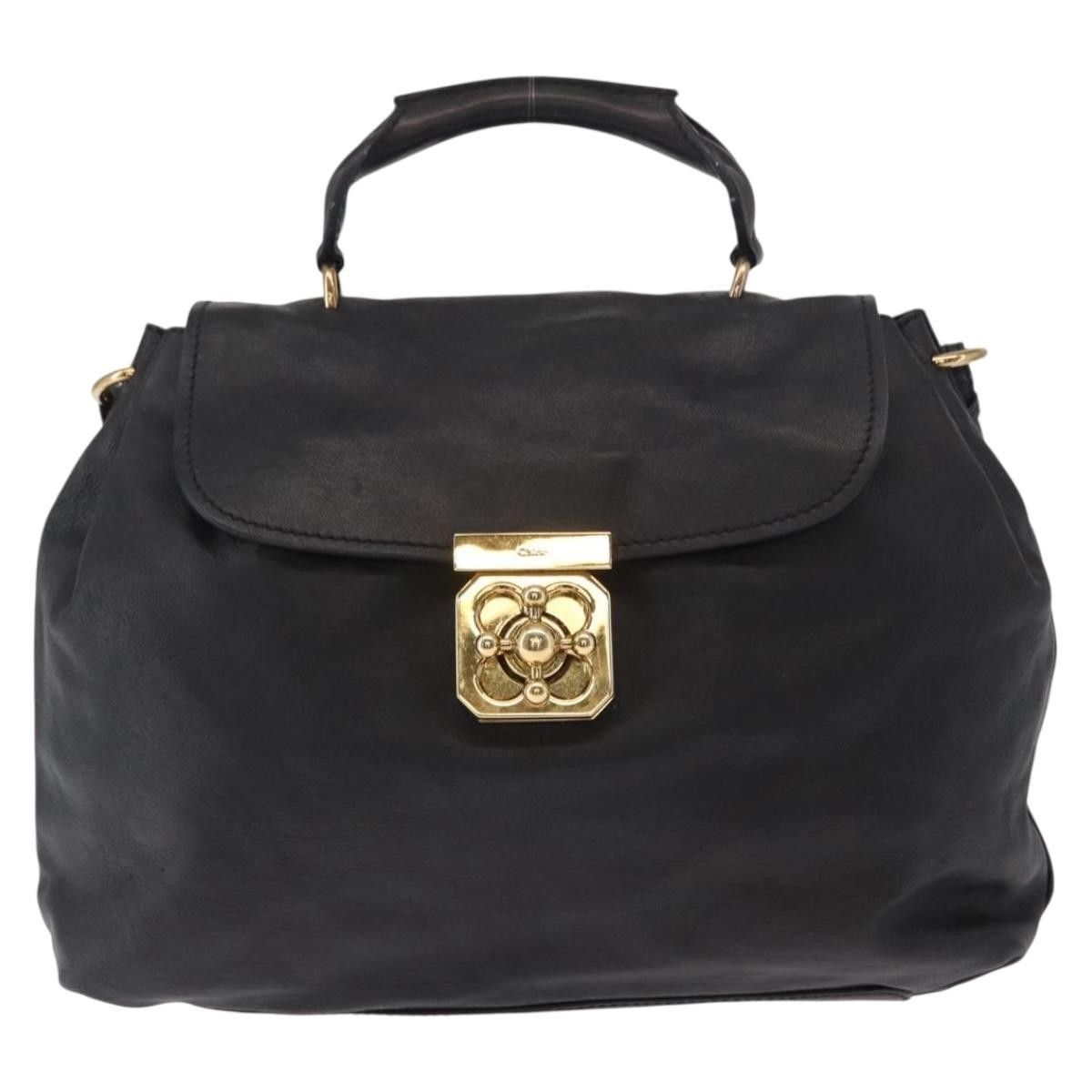 Chloe Chloe Elsie Convertible Satchel Leather Size ONE SIZE - 19 Thumbnail