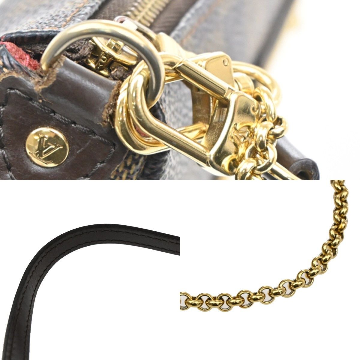 Louis Vuitton Louis Vuitton Eva Handbag Damier Size ONE SIZE - 9 Thumbnail