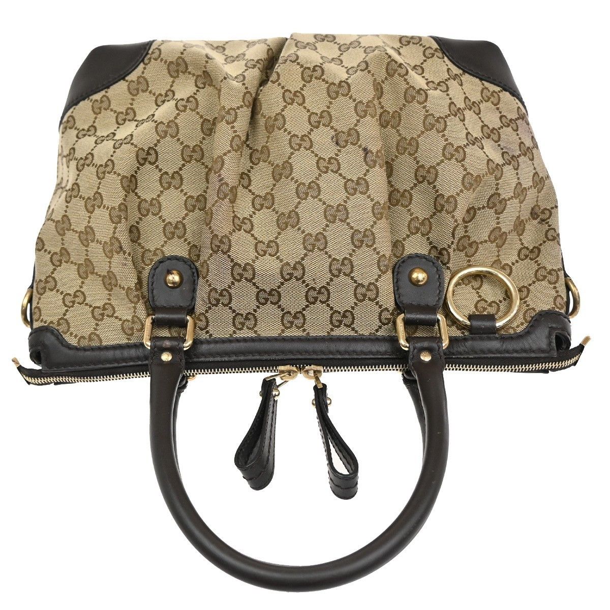 Gucci Gucci Sukey Top Handle Tote GG Canvas Size ONE SIZE - 8 Thumbnail