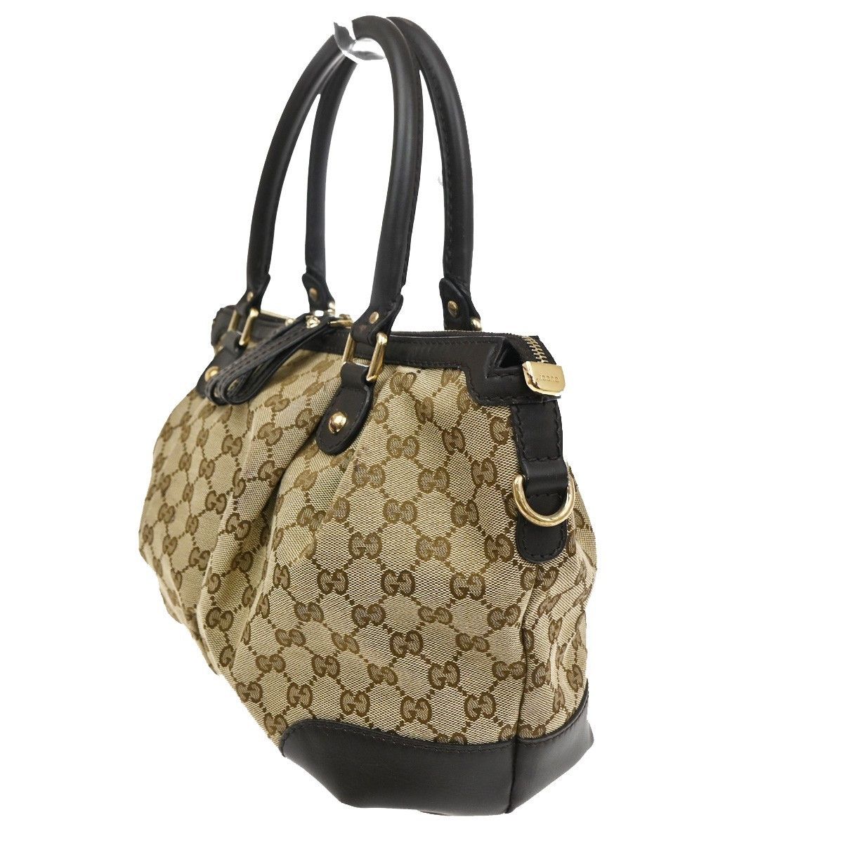 Gucci Gucci Sukey Top Handle Tote GG Canvas Size ONE SIZE - 3 Thumbnail