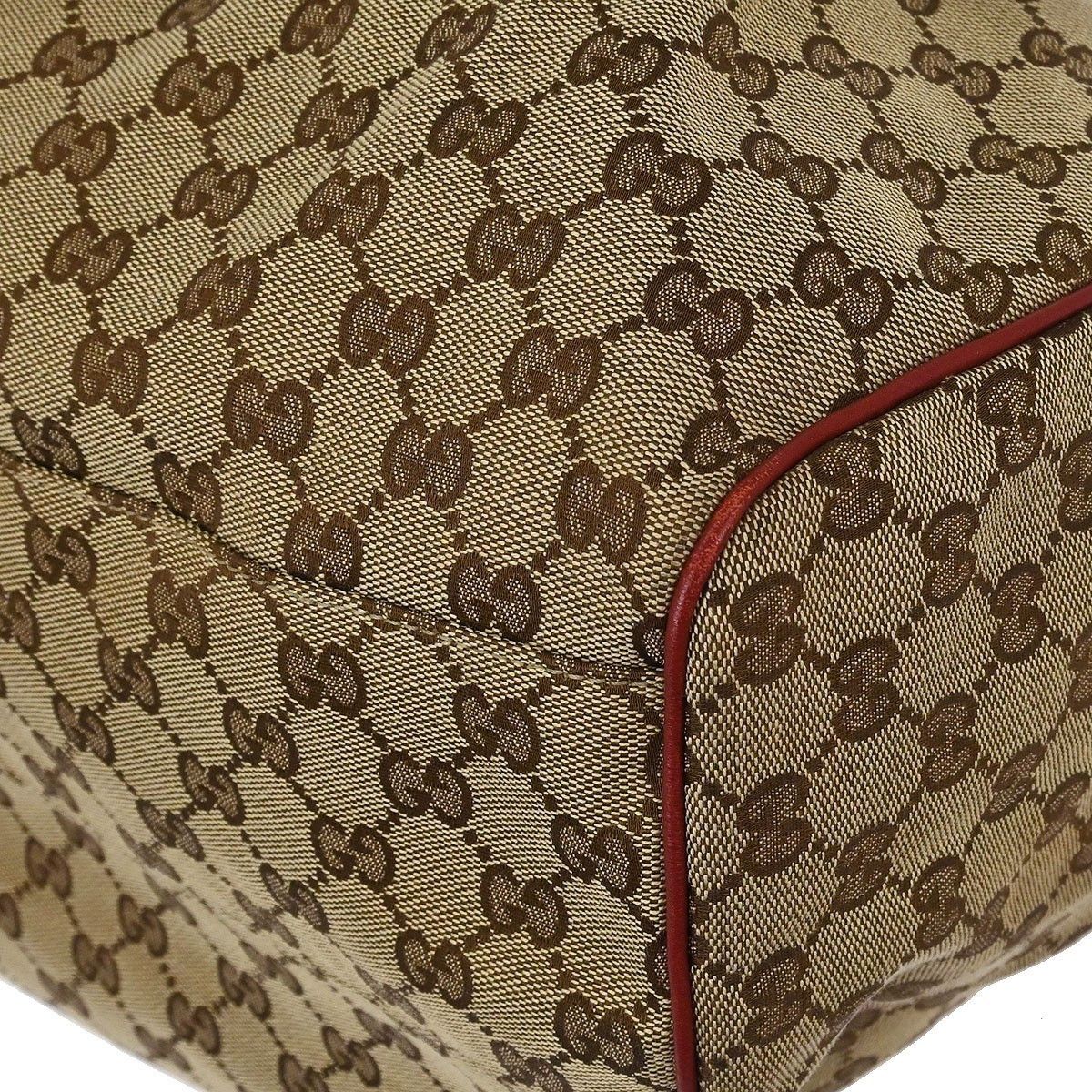 Gucci Gucci Sukey Tote GG Canvas with Leather Size ONE SIZE - 6 Thumbnail