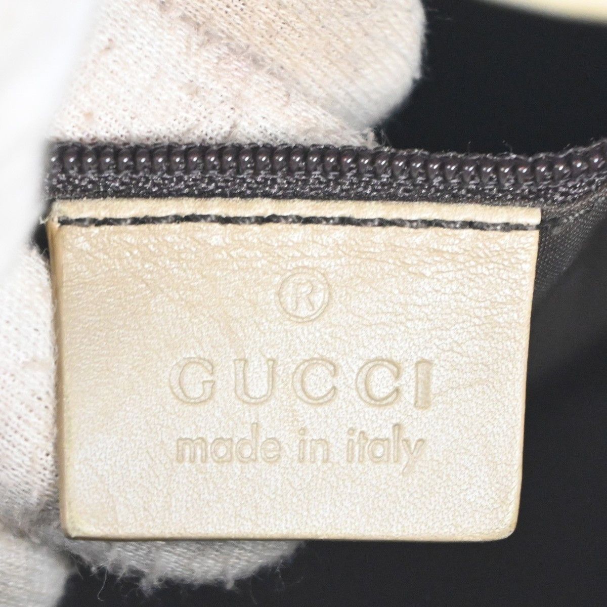 Gucci Gucci Vintage Bamboo Handle Open Hobo Leather Size ONE SIZE - 14 Thumbnail