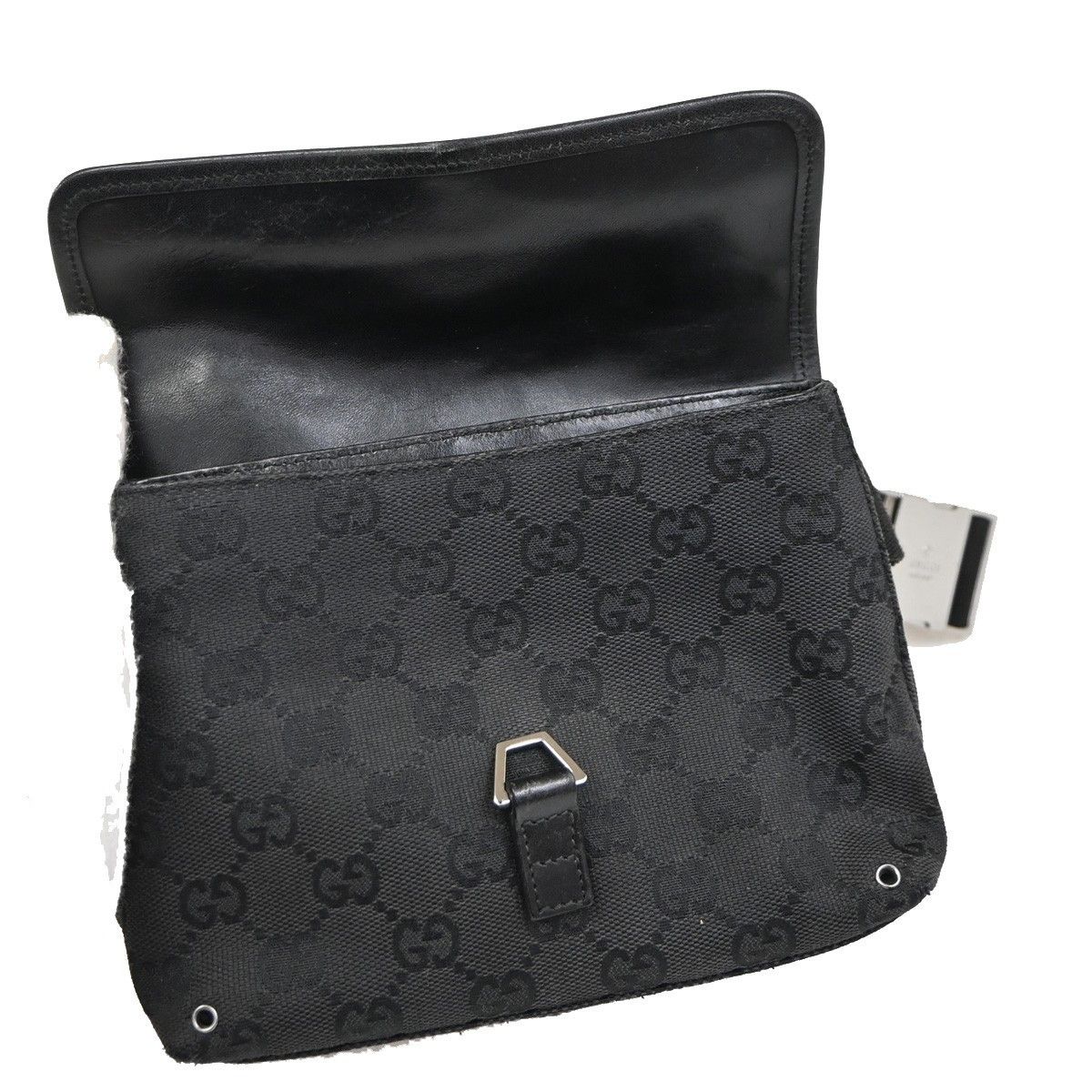 Gucci Gucci Vintage Jackie Waist Bag GG Canvas Size ONE SIZE - 17 Thumbnail