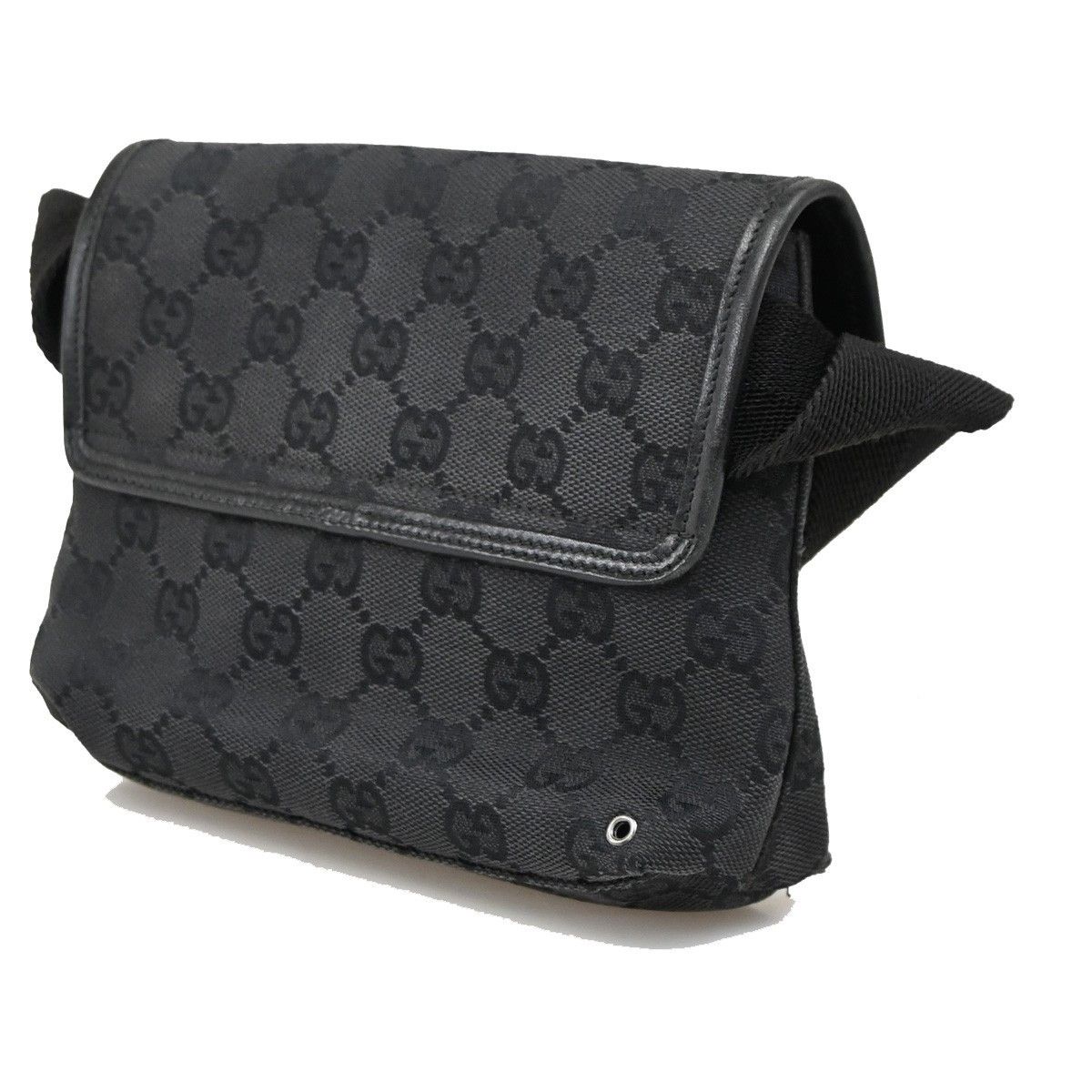 Gucci Gucci Vintage Jackie Waist Bag GG Canvas Size ONE SIZE - 4 Thumbnail