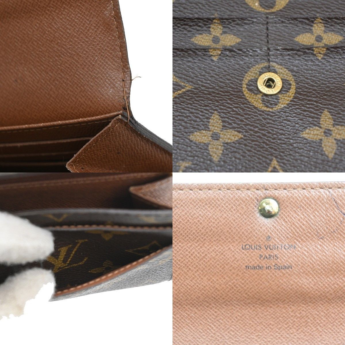 Louis Vuitton Louis Vuitton Vintage Sarah Wallet Monogram Canvas Size ONE SIZE - 8 Thumbnail