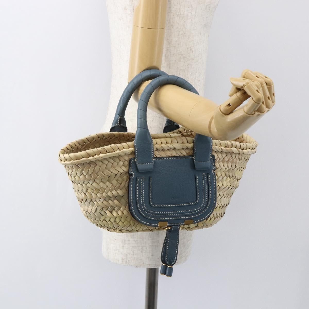 Chloe Chloe Marcie Basket Bag Raffia Size ONE SIZE - 14 Thumbnail