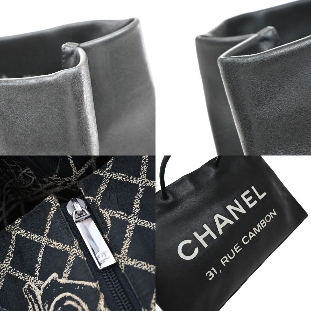 Chanel Chanel Essential 31 Rue Cambon Shopping Tote Leather Size ONE SIZE - 10 Thumbnail