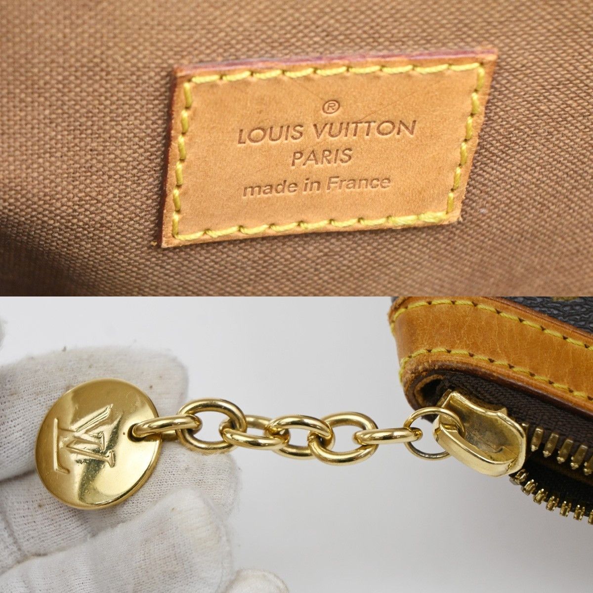 Louis Vuitton Louis Vuitton Tivoli Handbag Monogram Canvas Size ONE SIZE - 6 Thumbnail