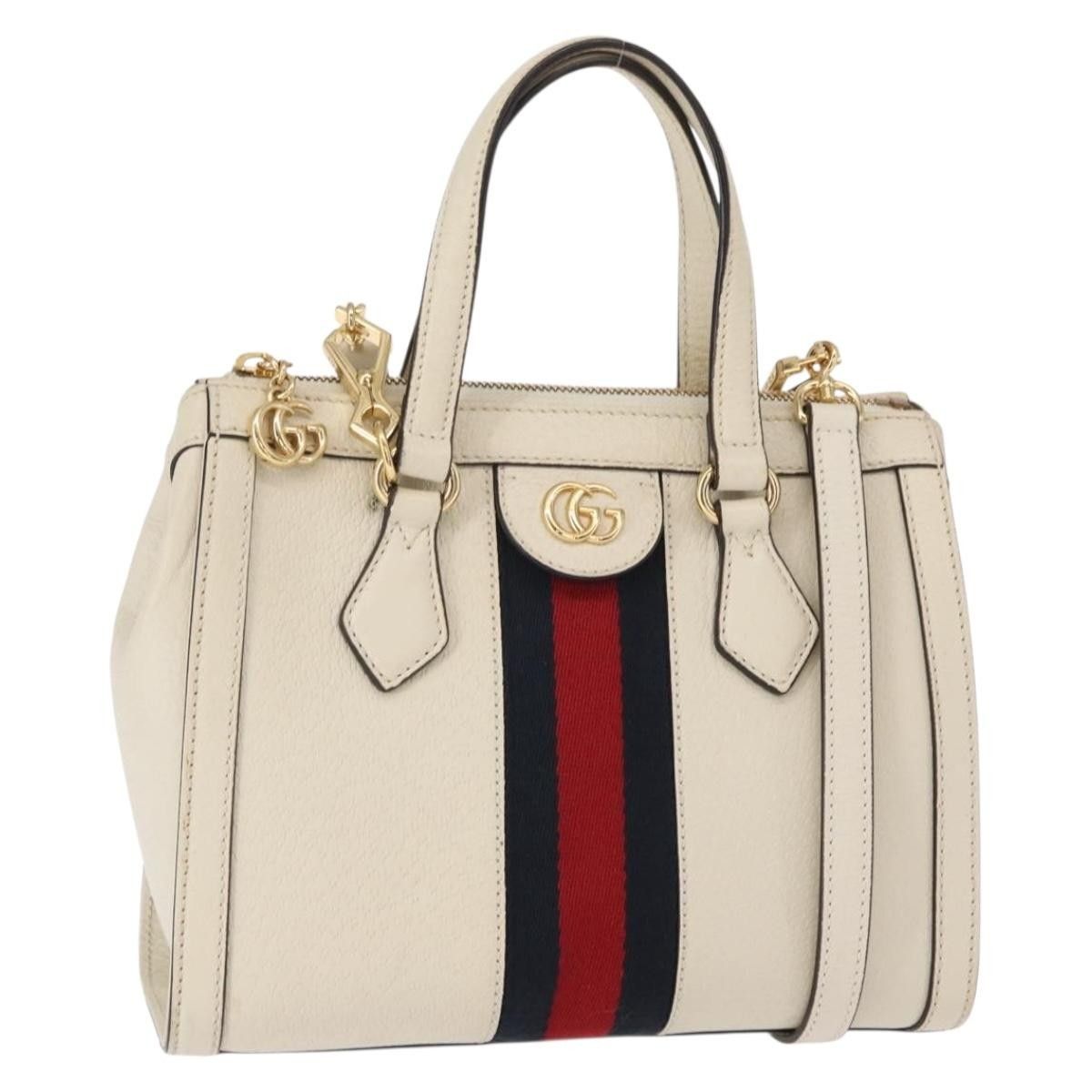 Gucci Gucci Ophidia Top Handle Tote Leather Size ONE SIZE - 14 Thumbnail