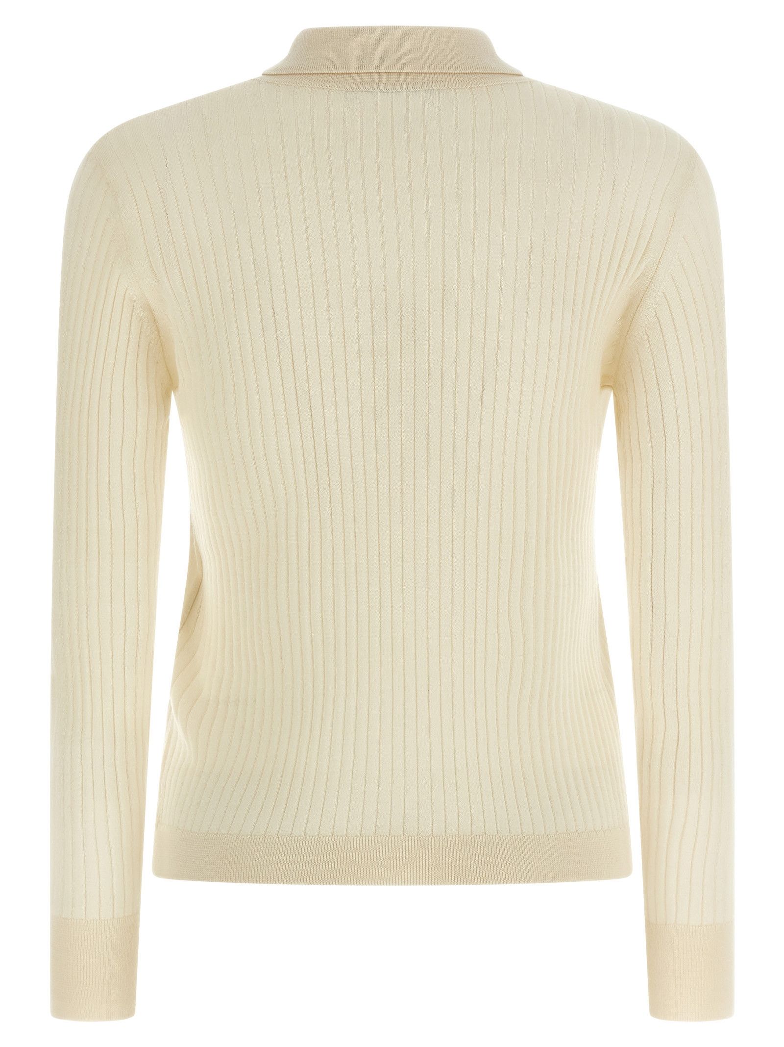 Max Mara 'Mxpgitano' Polo Shirt Size L / US 10 / IT 46 - 2 Thumbnail