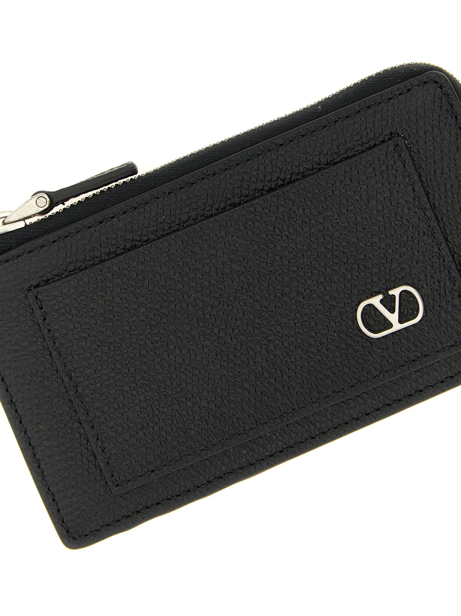 Valentino Valentino Garavani Vlogo Signature Coin Purse Size ONE SIZE - 3 Thumbnail