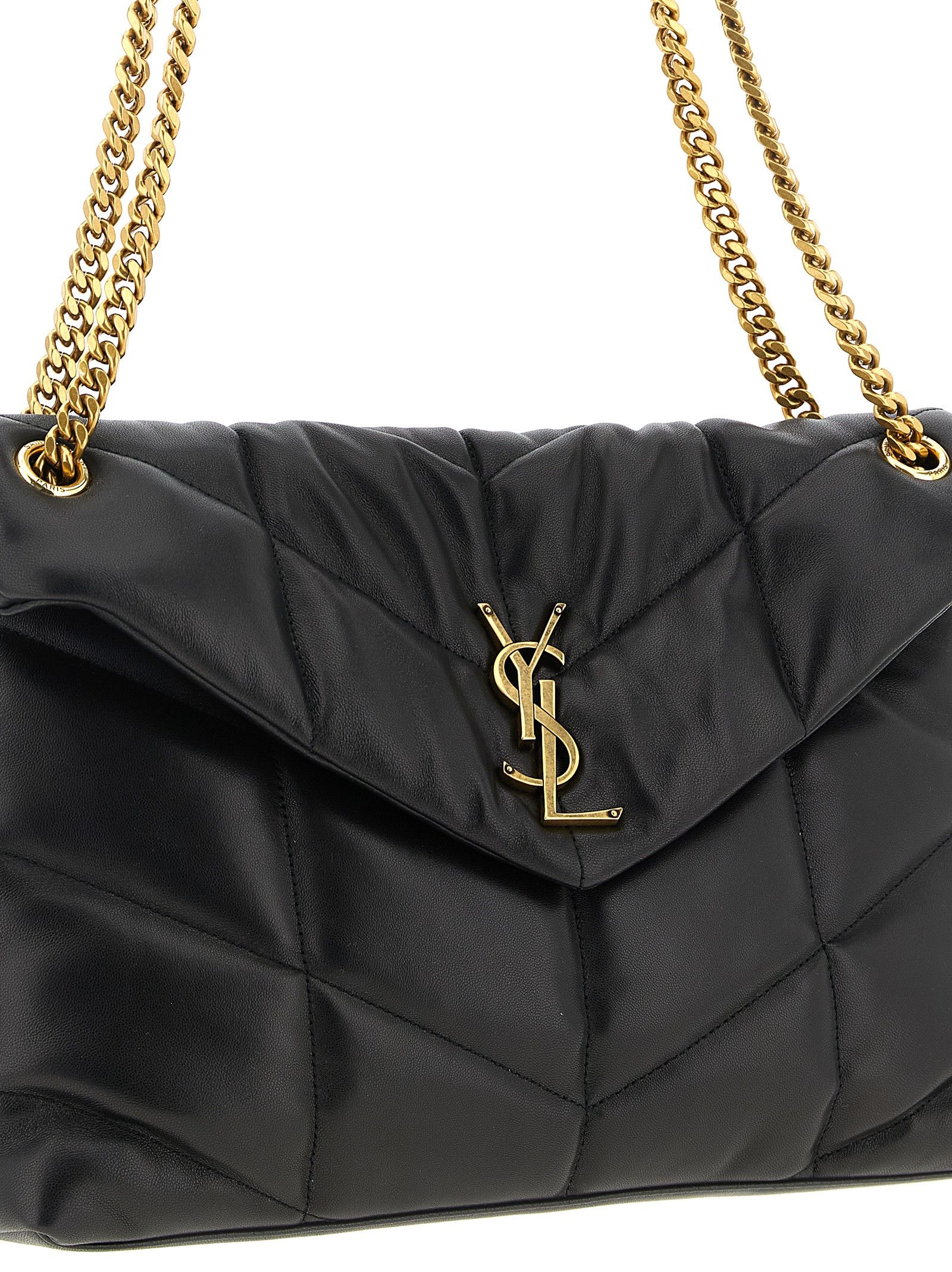 Saint Laurent Paris 'Loulou Puffer' Medium Shoulder Bag Size ONE SIZE - 3 Thumbnail