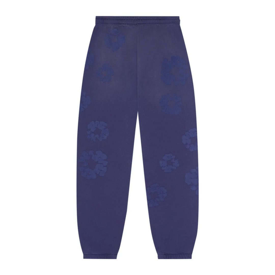 Mono Cotton Wreath Sweatpants 'Washed Blue'
