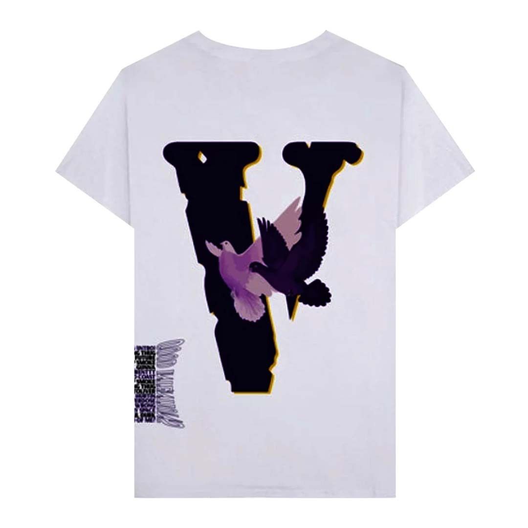 Vlone x Nav Doves Good Intentions Tee 'White' T-shirts Size US XXL / EU 58 / 5 - 2 Thumbnail