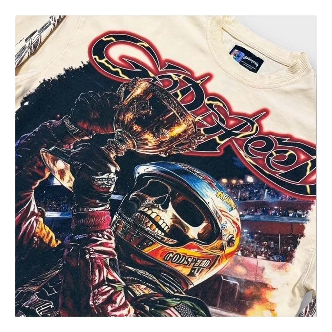 Godspeed Podium Dreams Long Sleeve Tee Bone Size US XL / EU 56 / 4 - 3 Thumbnail