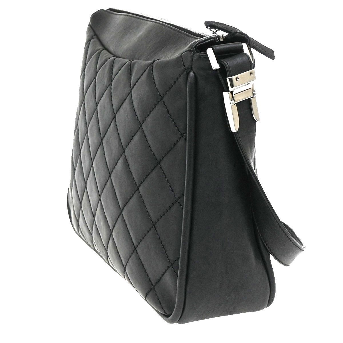 Chanel Chanel Vintage Timeless CC Adjustable Shoulder Bag Quilted Calfskin Size ONE SIZE - 4 Thumbnail