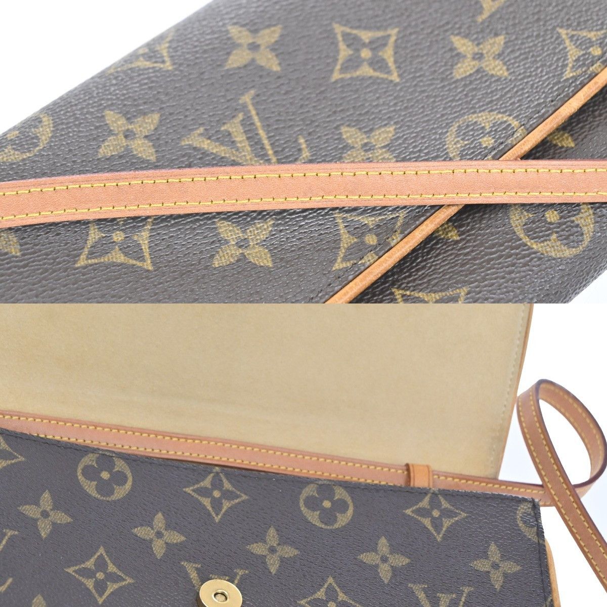 Louis Vuitton Louis Vuitton Twin Handbag Monogram Canvas Size ONE SIZE - 11 Thumbnail