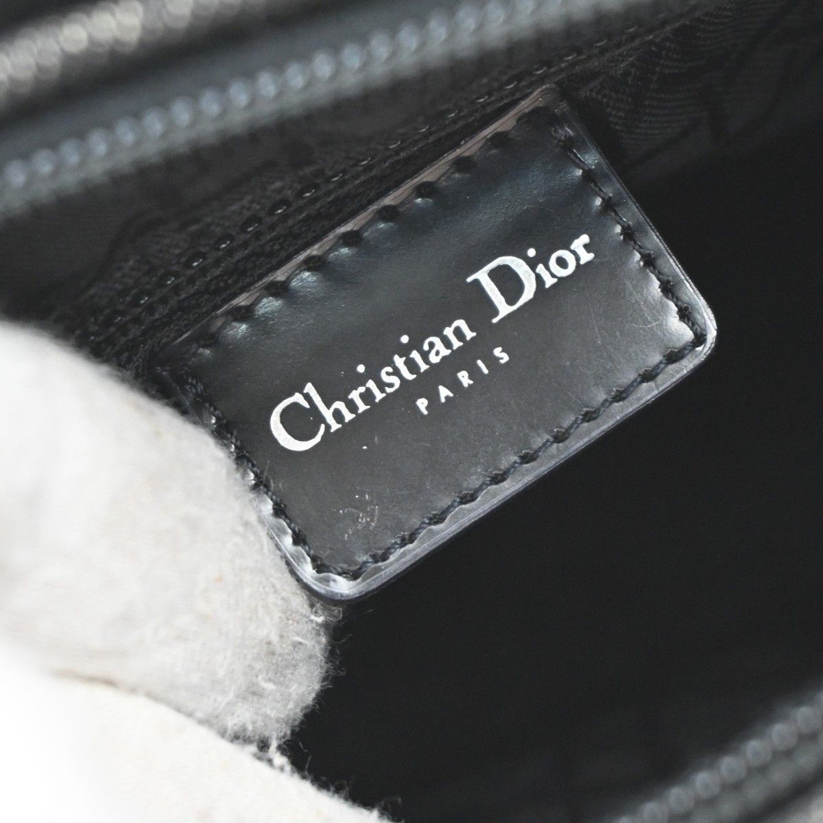 Dior Christian Dior Vintage Lady Dior Bag Cannage Quilt Denim Size ONE SIZE - 7 Thumbnail