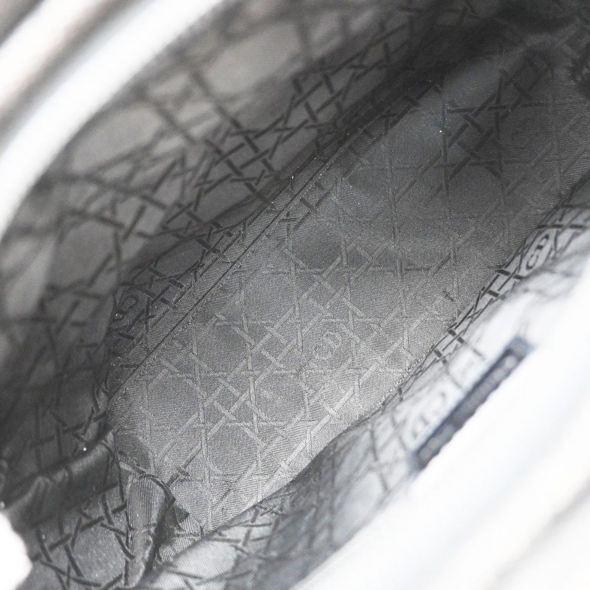 Dior Christian Dior Vintage Lady Dior Bag Cannage Quilt Denim Size ONE SIZE - 5 Thumbnail