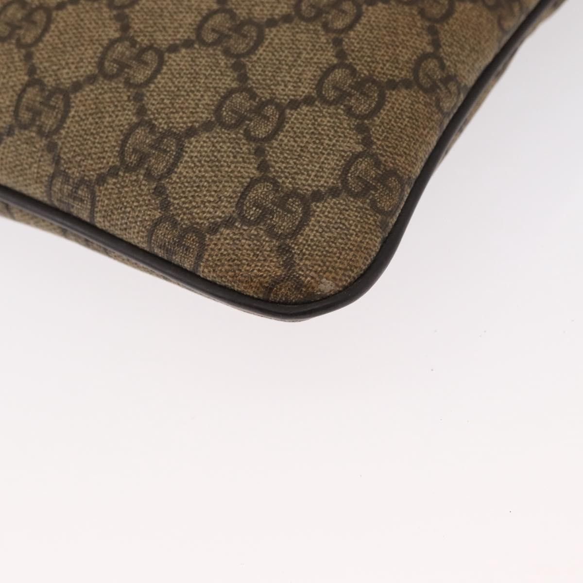 Gucci Gucci Flat Messenger Bag GG Coated Canvas Size ONE SIZE - 9 Thumbnail
