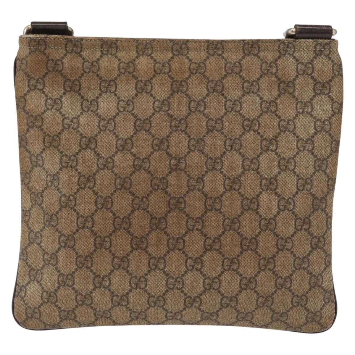Gucci Gucci Flat Messenger Bag GG Coated Canvas Size ONE SIZE - 2 Thumbnail