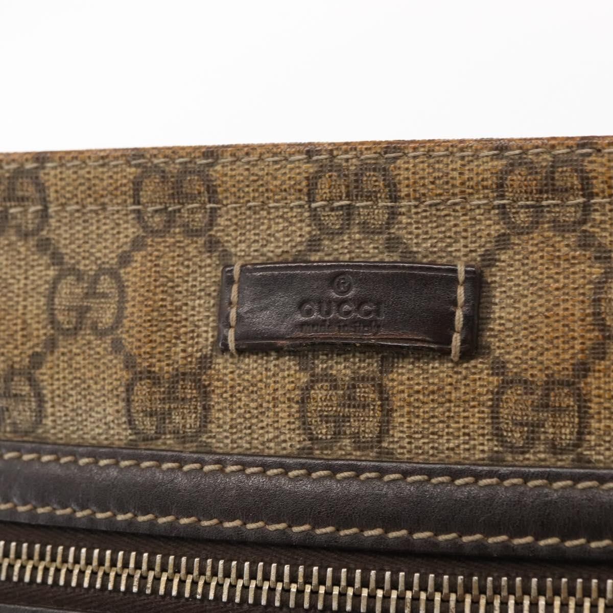 Gucci Gucci Flat Messenger Bag GG Coated Canvas Size ONE SIZE - 16 Thumbnail