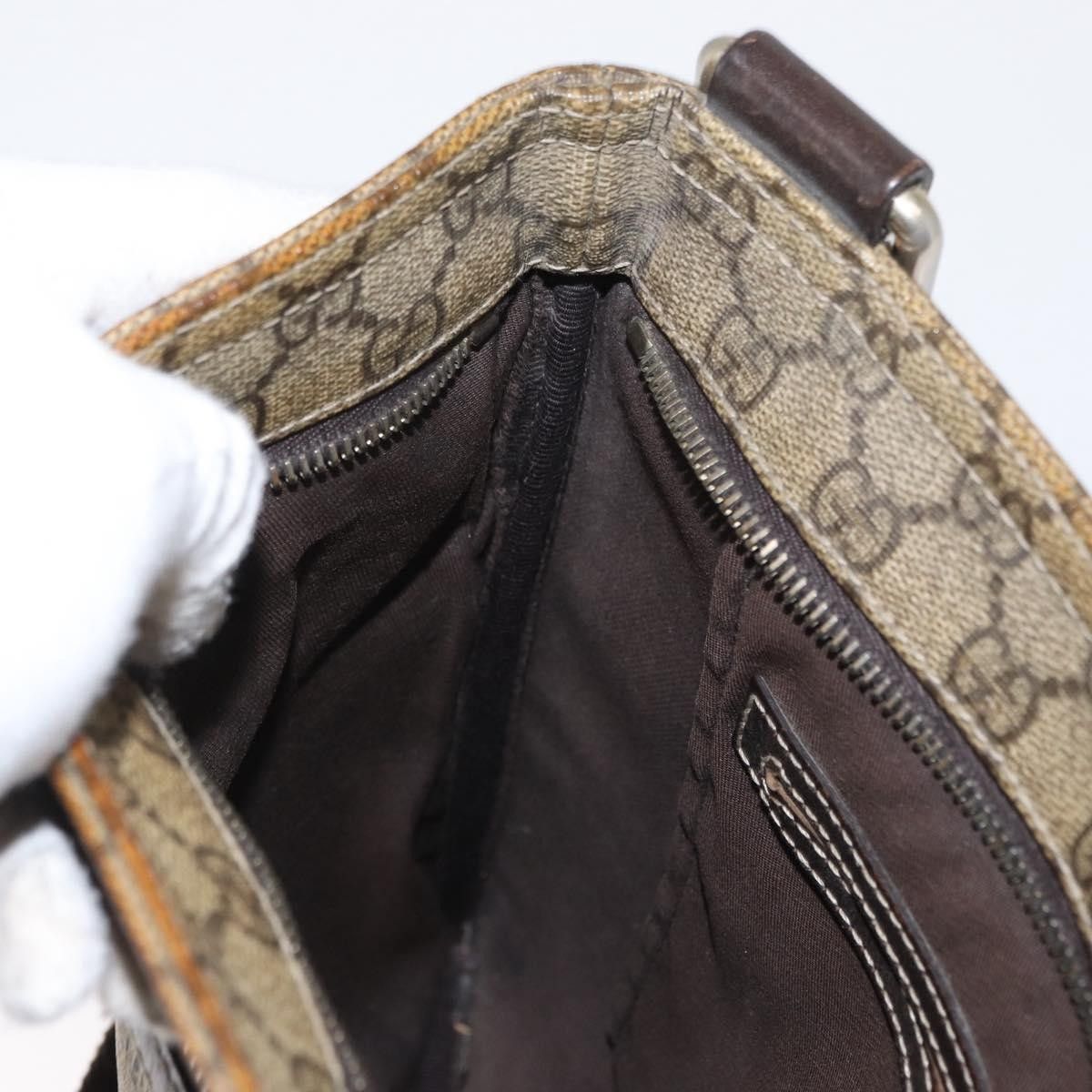 Gucci Gucci Flat Messenger Bag GG Coated Canvas Size ONE SIZE - 21 Thumbnail